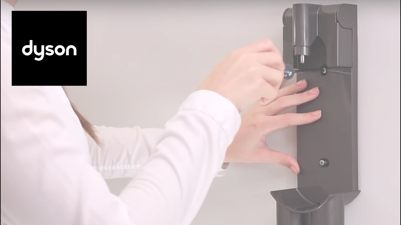 How To Install A Dyson V8 Wall Mount