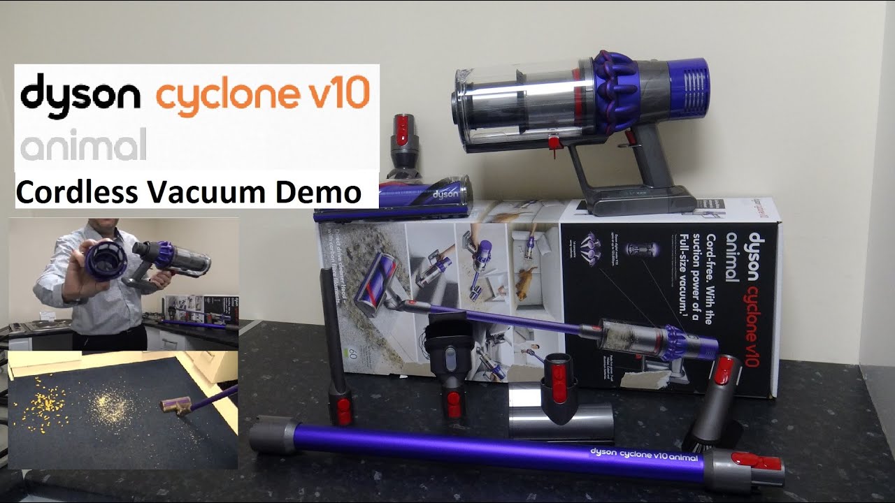 The Dyson Cyclone V10 Animal Stick Vacuum