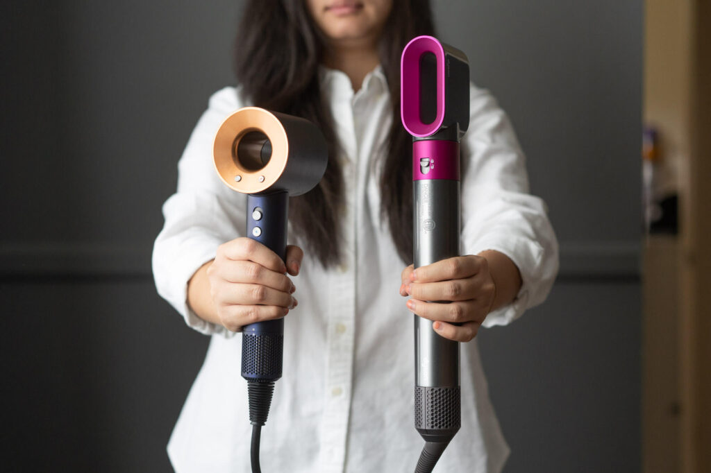 Drying Hair With Dyson Airwrap