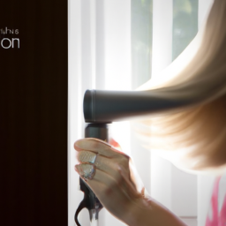 How to: Create a naturally straight blow out with the Dyson Airstrait™ straightener