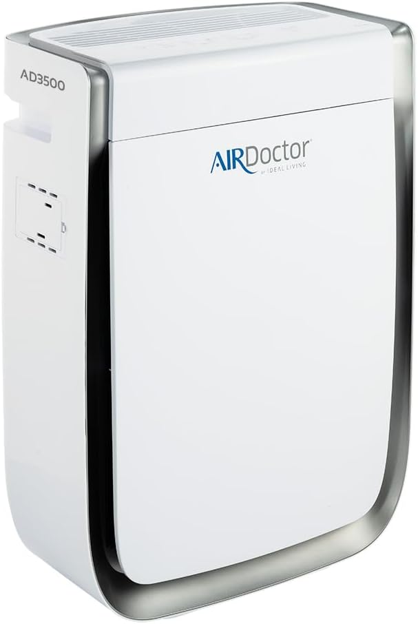 AIRDOCTOR AD3500 Air Purifier for Home and Large Rooms Up to 2,548 sq. ft NEW MODEL | UltraHEPA, Carbon, VOC Filters and Air Quality Sensor. Captures Particles 100x Smaller Than HEPA
