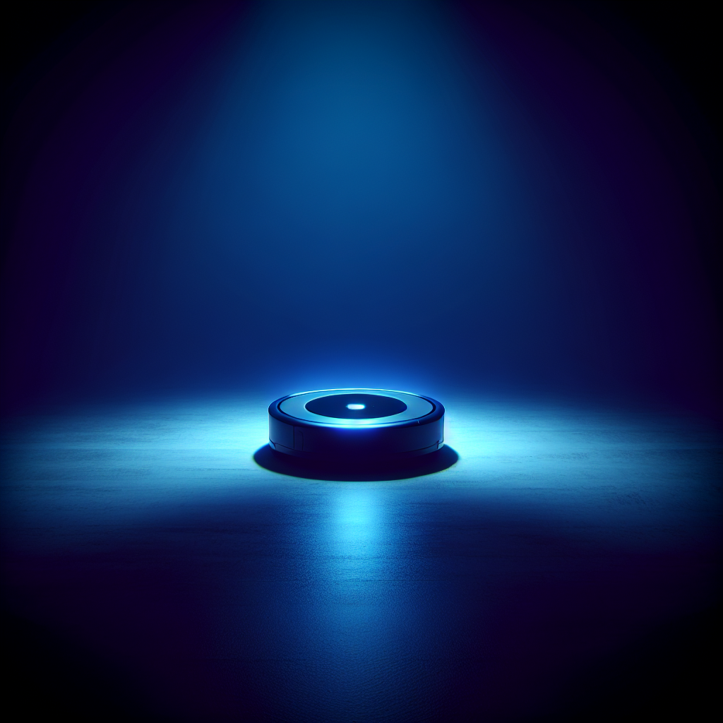 What Does Flashing Blue Light On Roomba Mean